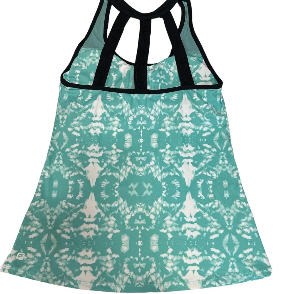 Fabletics Zion Tank in Seafoam Tye-dye Size S - Picture 2 of 3